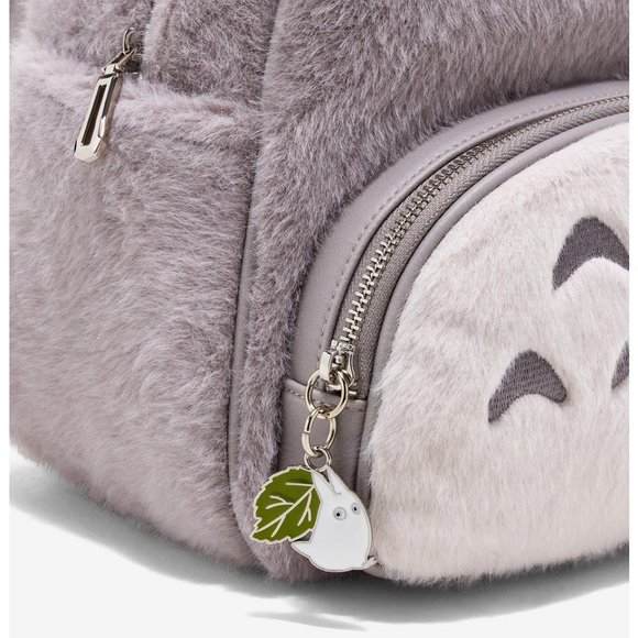 Studio Ghibli My Neighbor Totoro Smiling Figural Mini Backpack New With Tags